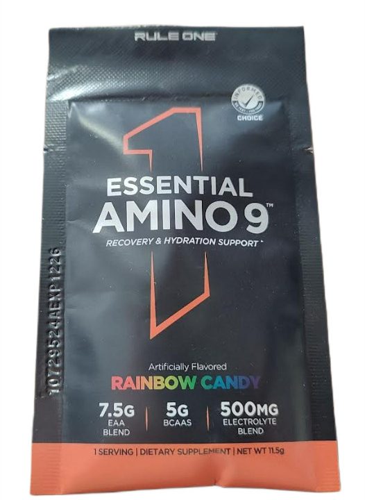 Essential Amino 9, Rainbow Candy - 11.5 grams (1 serving)