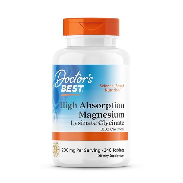 High Absorption Magnesium, 200mg - 240 tablets