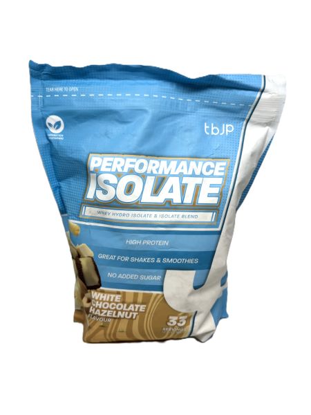 Performance Isolate, White Chocolate Hazelnut - 1000 grams