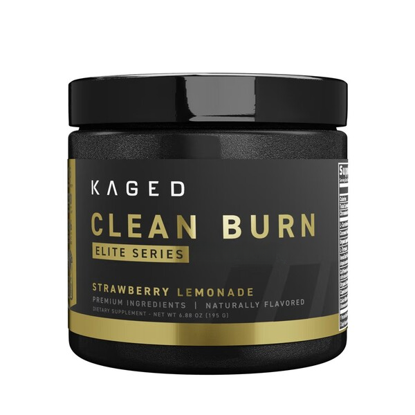 Clean Burn Powder - Elite Series, Strawberry Lemonade - 195 grams