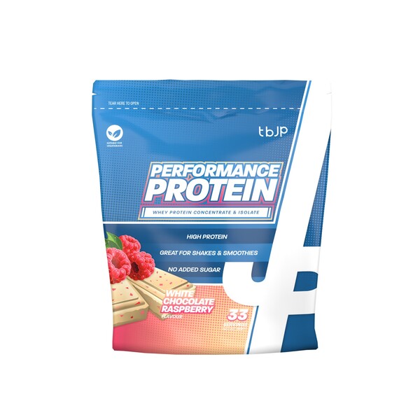 Performance Protein, White Chocolate Raspberry - 1000 grams