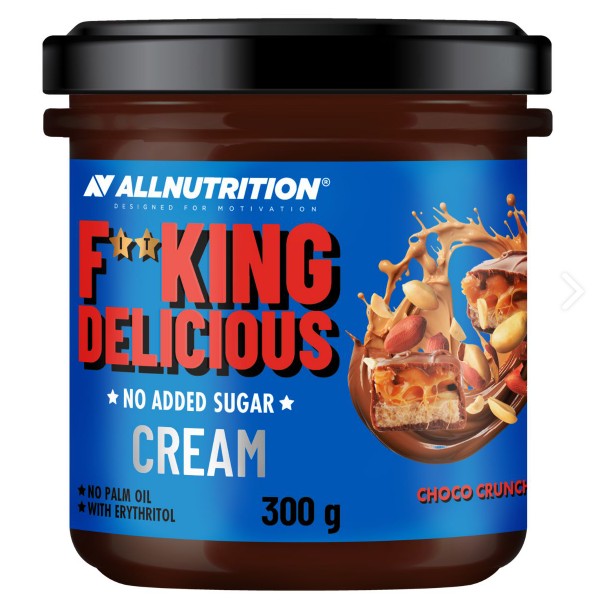Fitking Delicious Cream, Choco Crunch - 300 grams
