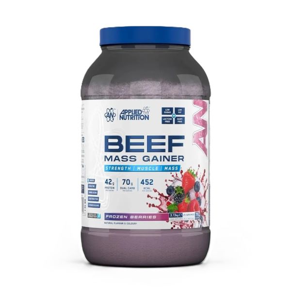 Beef Mass Gainer, Frozen Berries - 3130 grams