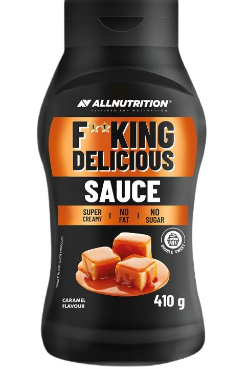 Fitking Delicious Sauce, Caramel - 410 grams