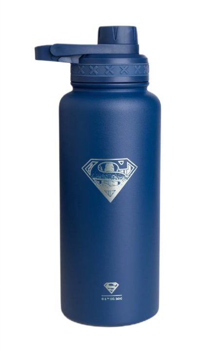 Bohtal Insulated Sports Bottle - DC Comics, Superman Logo - 960 ml.