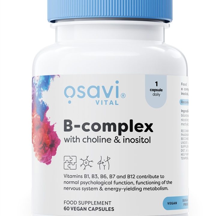 B-Complex with Choline & Inositol - 60 vegan caps