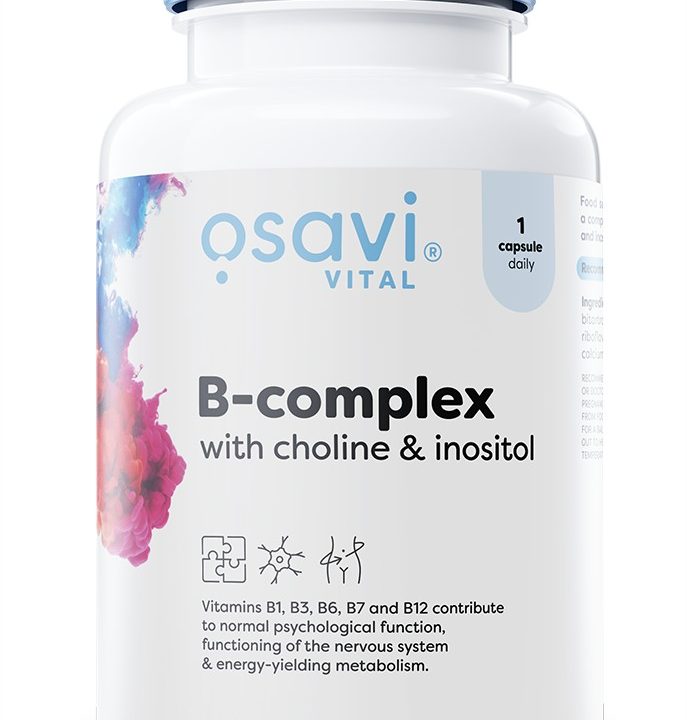 B-Complex with Choline & Inositol - 120 vegan caps