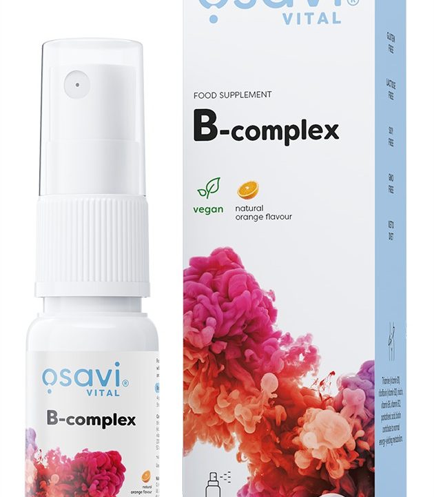 B-Complex Oral Spray, Orange - 25 ml.