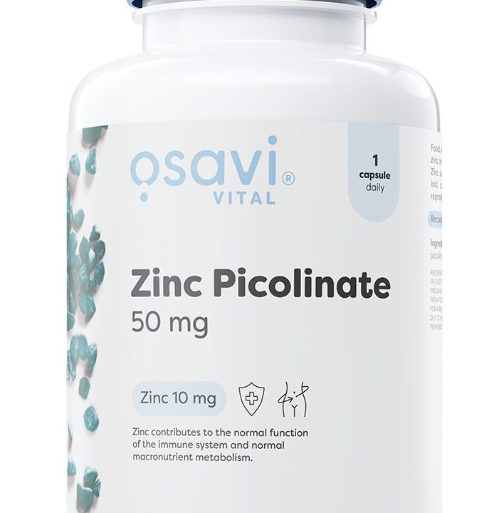 Zinc Picolinate, 50mg - 180 vegan caps