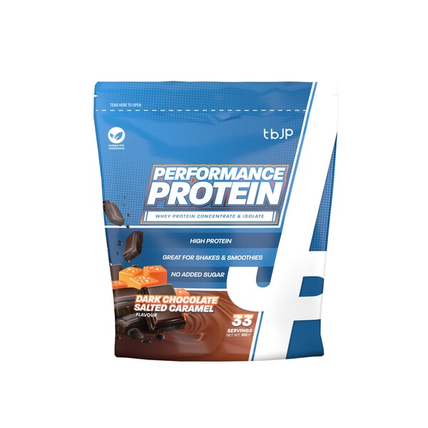 Performance Protein, Dark Chocolate Salted Caramel - 1000 grams
