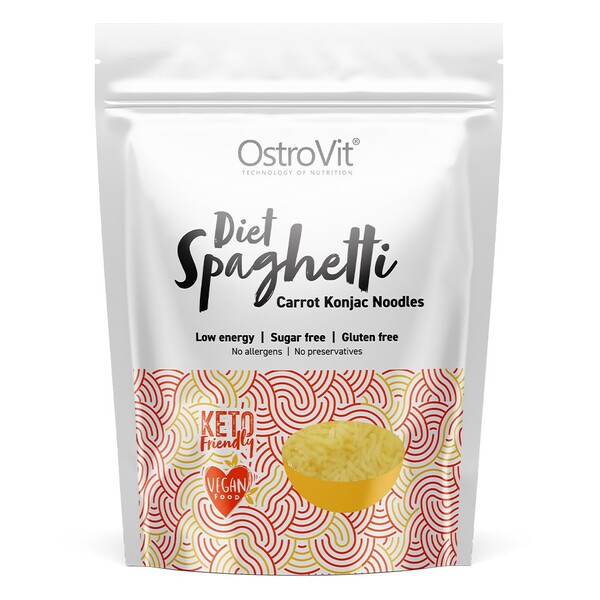 Diet Spaghetti Carrot Konjac Noodles - 400 grams