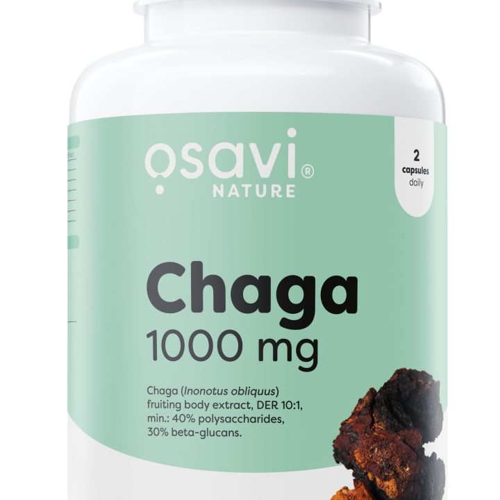 Chaga, 1000mg - 120 vegan caps
