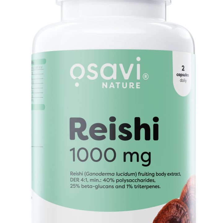 Reishi, 1000 mg - 60 vegan caps