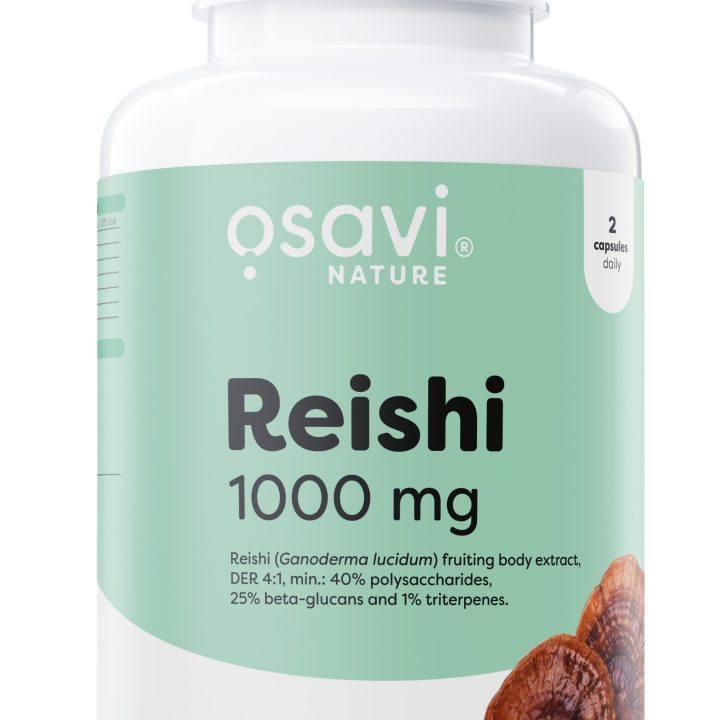 Reishi, 1000 mg - 120 vegan caps