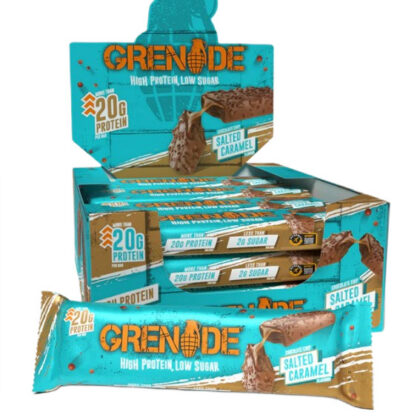 Protein Bars, Chocolate Chip Salted Caramel - 12 x 60g