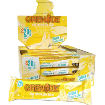 Protein Bars, Lemon Cheesecake - 12 x 60g