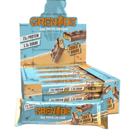 Protein Bars, Chocolate Chip Cookie Dough - 12 x 60g