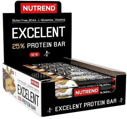 Excelent 25% Protein Bar Double, Lemon & Curd & Raspberry with Cranberry - 18 x 85g