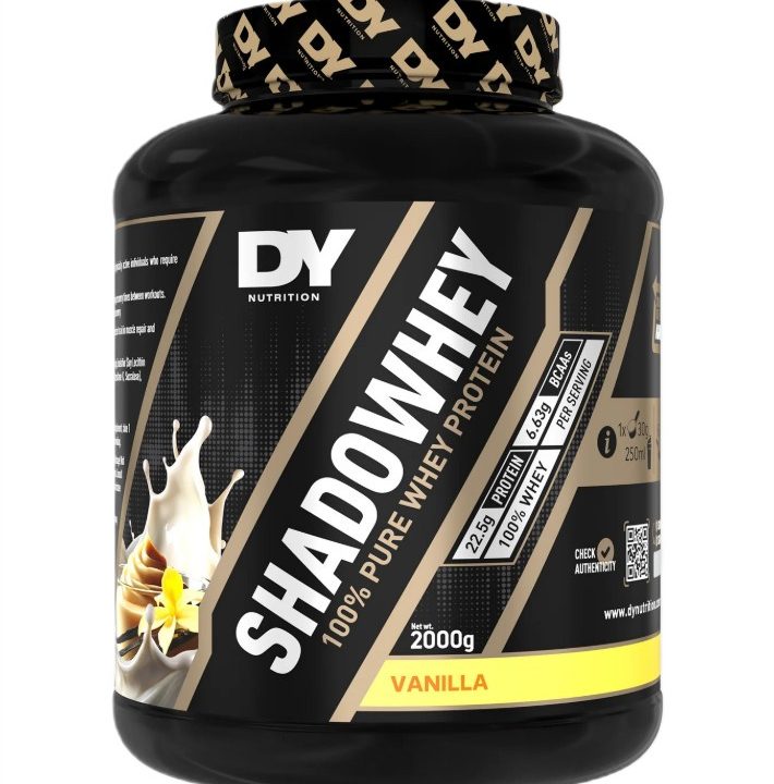 ShadoWhey 100% Pure Whey Protein, Vanilla - 2000 grams
