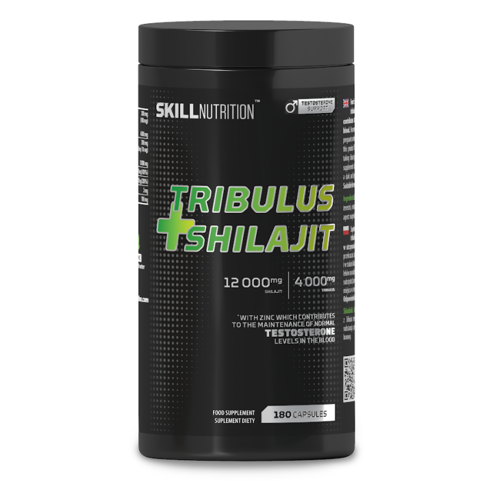 Tribulus + Shilajit - 180 vegan caps