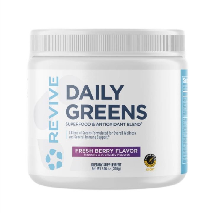 Daily Greens Powder, Fresh Berry (EAN 850030689788) - 200 grams