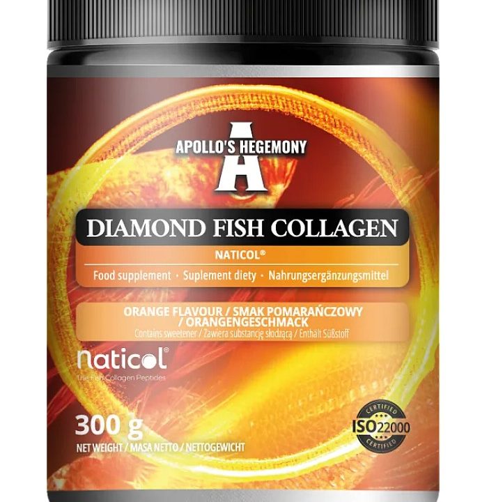 Diamond Fish Collagen, Orange - 300 grams