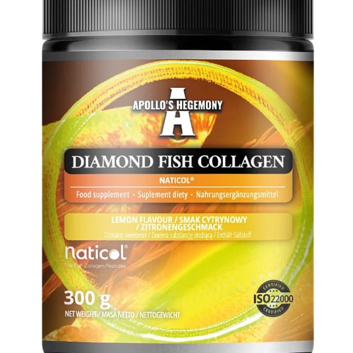 Diamond Fish Collagen, Lemon - 300 grams