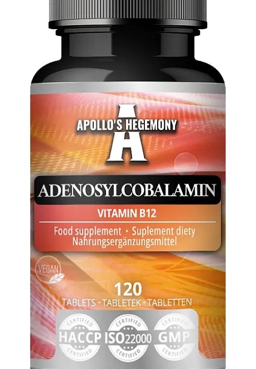 Adenosylcobalamin Vitamin B12 - 120 tablets