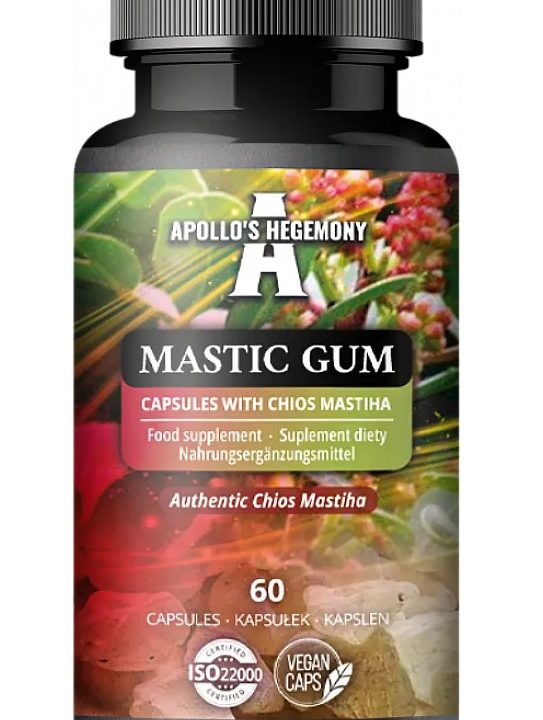 Mastic Gum with Chios Mastiha - 60 vcaps