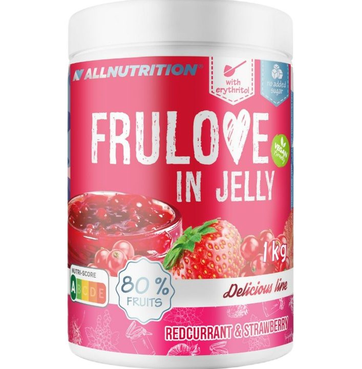 Frulove In Jelly, Redcurrant & Strawberry - 1000 grams