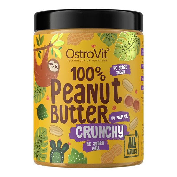 100% Peanut Butter, Crunchy - 1000 grams