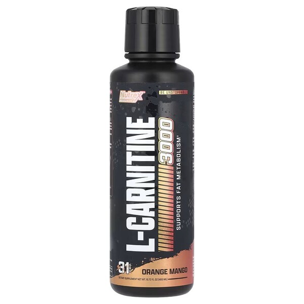 Liquid Carnitine 3000, Orange Mango - 465 ml.