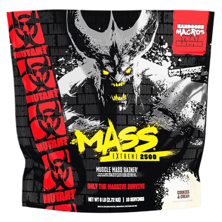 Mutant Mass Extreme 2500, Cookies & Cream - 2720 grams
