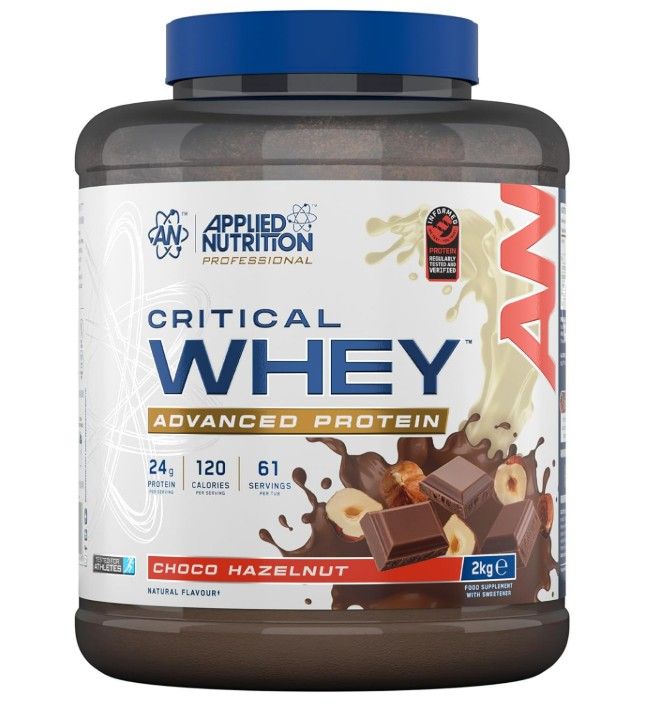 Critical Whey, Choco Hazelnut - 2000 grams