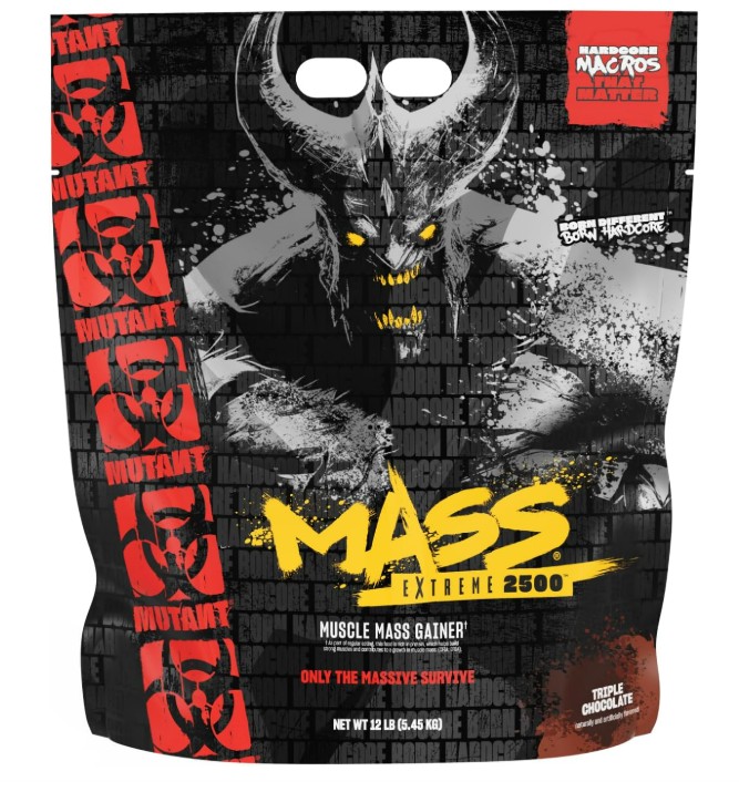 Mutant Mass Extreme 2500, Triple Chocolate - 5450 grams