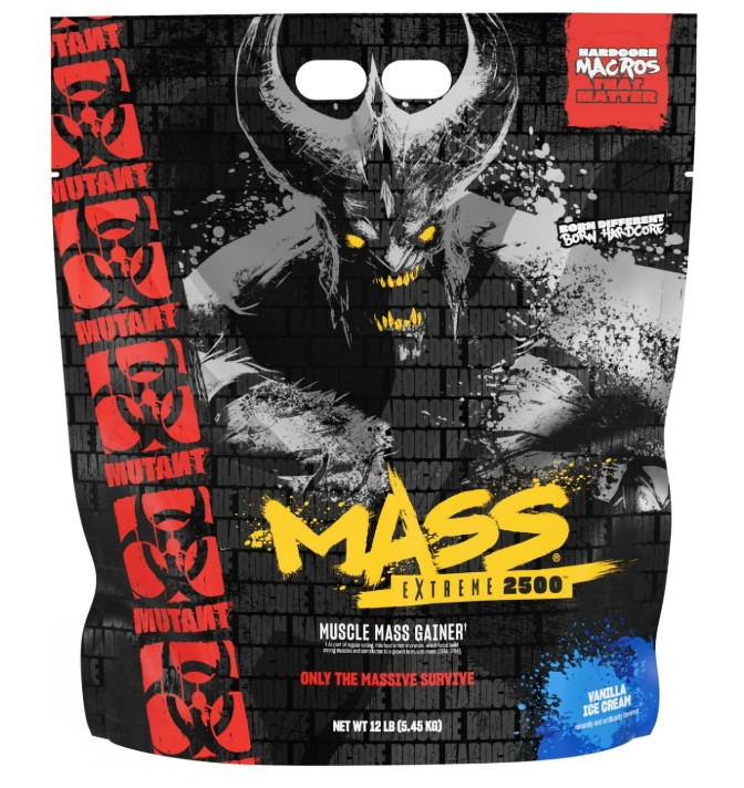 Mutant Mass Extreme 2500, Vanilla Ice Cream - 5450 grams