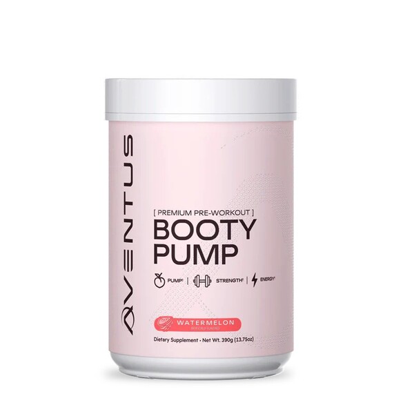 Booty Pump - Premium Pre-Workout, Watermelon - 390 grams