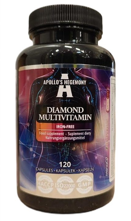 Diamond Multivitamin Iron-Free - 120 vcaps