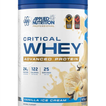 Critical Whey, Vanilla Ice Cream - 825 grams