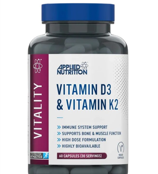 Vitamin D3 & Vitamin K2 - 60 vcaps