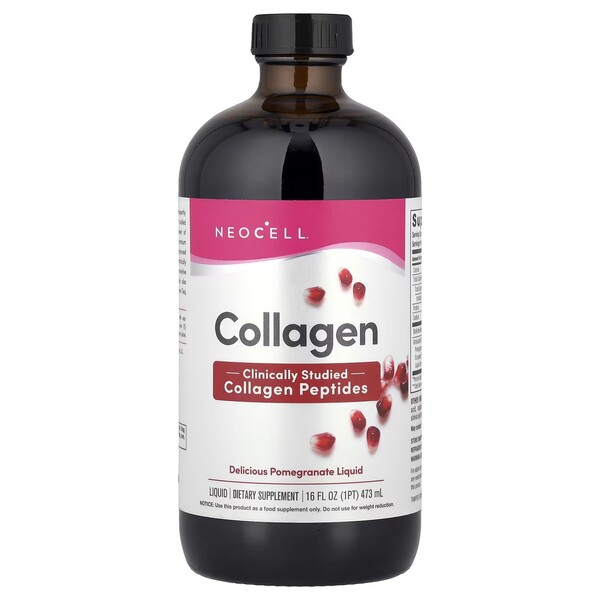 Collagen Liquid, Pomegranate - 473 ml.