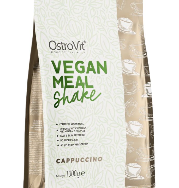 Vegan Meal Shake, Cappuccino - 1000 grams