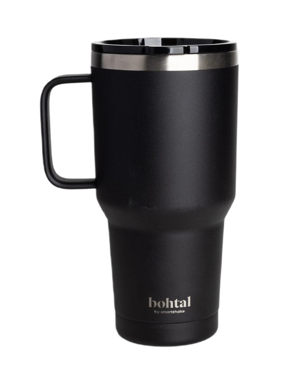 Bohtal Insulated Nomad Tumbler, Black - 900 ml.