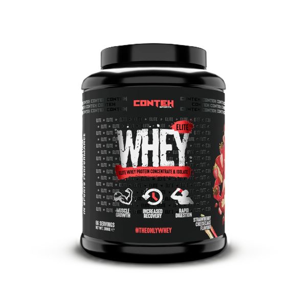 Whey Elite, Strawberry Cheesecake - 1980 grams