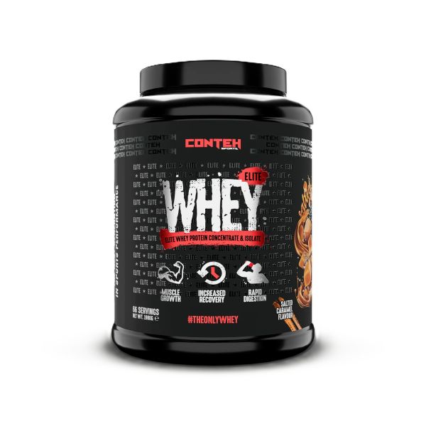 Whey Elite, Salted Caramel - 1980 grams