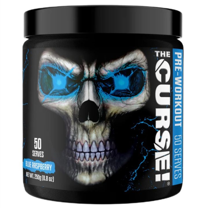 The Curse! Pre-Workout (EU), Blue Raspberry - 250 grams