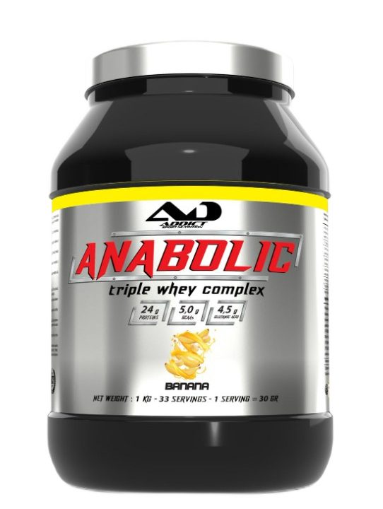 Anabolic Triple Whey Complex, Banana - 1000 grams