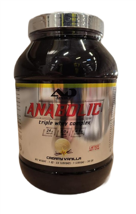 Anabolic Triple Whey Complex, Creamy Vanilla - 1000 grams
