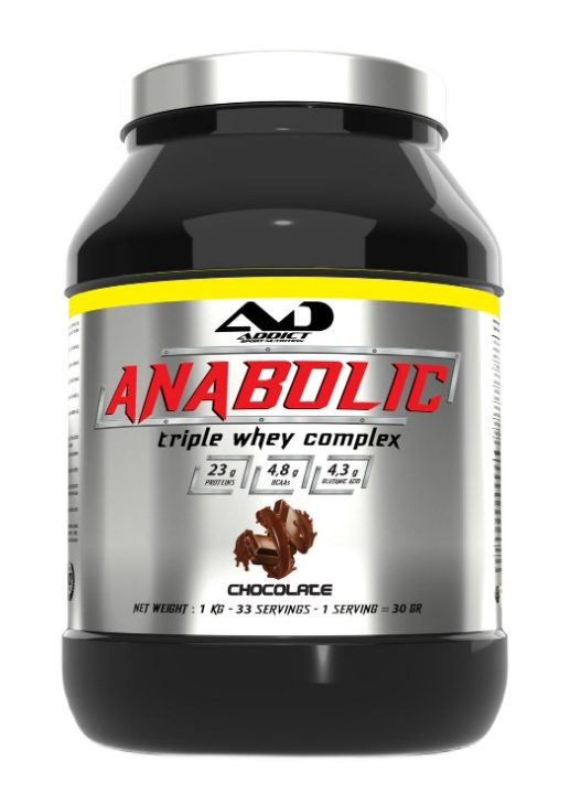 Anabolic Triple Whey Complex, Chocolate - 1000 grams
