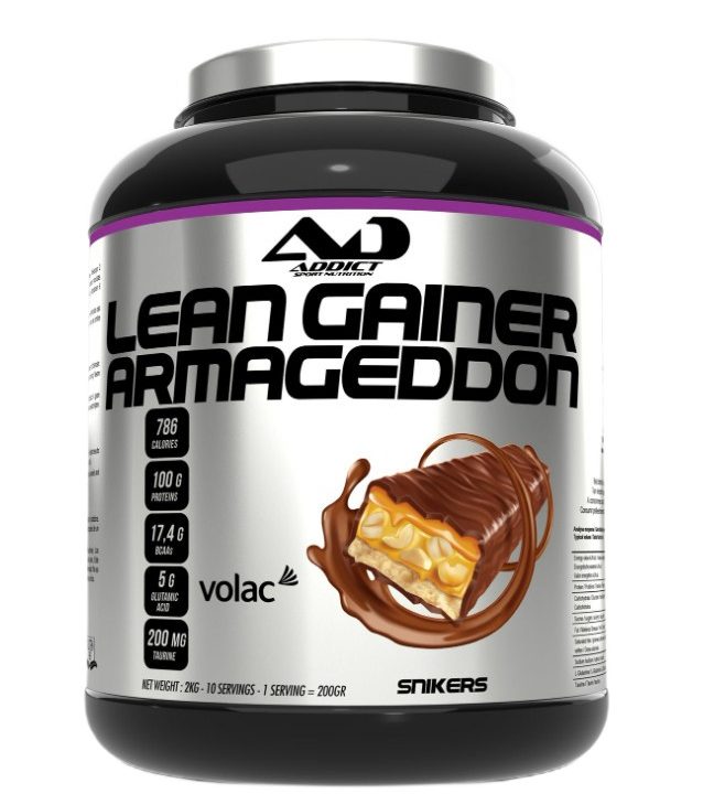Lean Gainer Armageddon, Snikers - 2000 grams